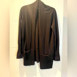 Banana Republic Black Cashmere Cardigan